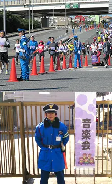 イベント警備・催事警備の風景