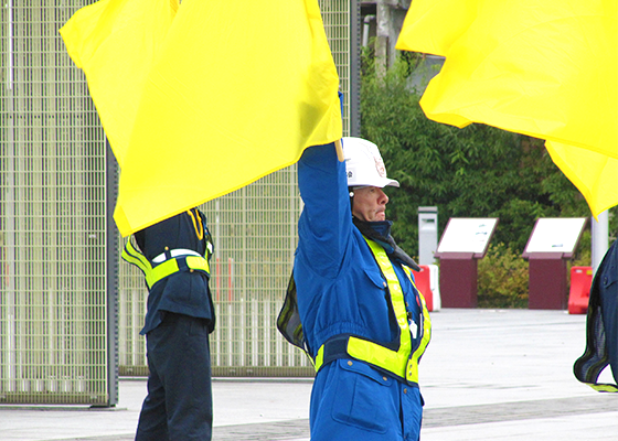 交通誘導警備 | 中央警備保障 神奈川横浜市の警備会社として30年以上の 
