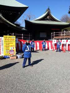 弘明寺観音節分法会に伴うイベント警備